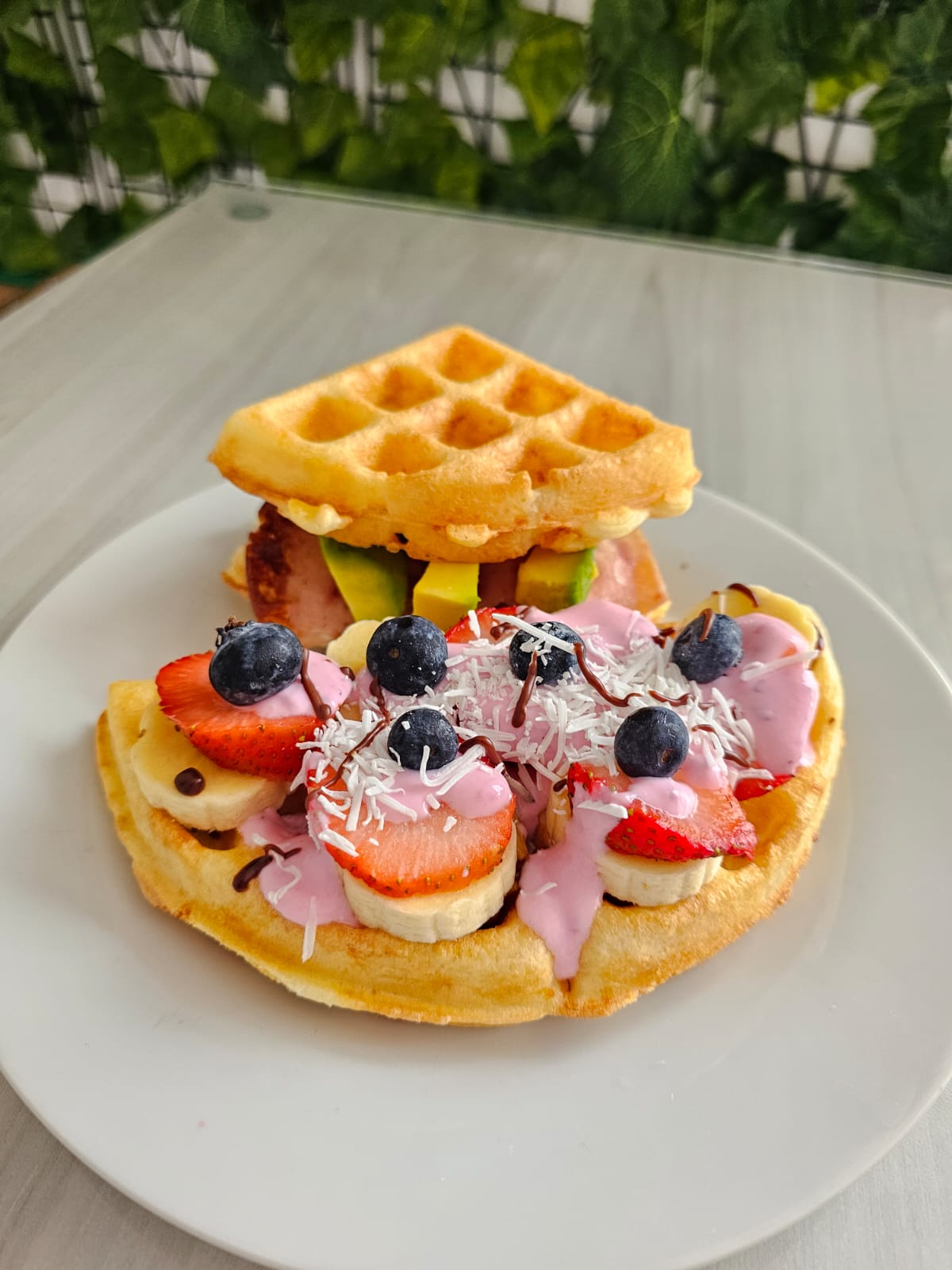 Wafles de Frutas